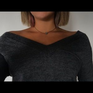 Small Off the Shoulder Sweater